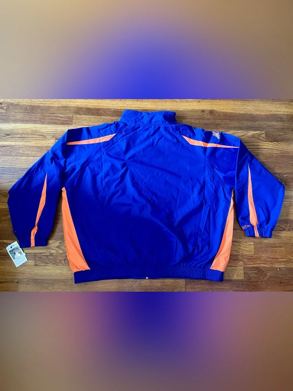 Mitchell And Ness New York Mets Jacket Blue BLM Men’s Size 4XL